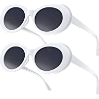 Los mejores  - Frienda Gafas de Sol Clásicas Redondas Steampunk Gafas de Sol Retro Vintage 60s Hippie Mujeres Hombre